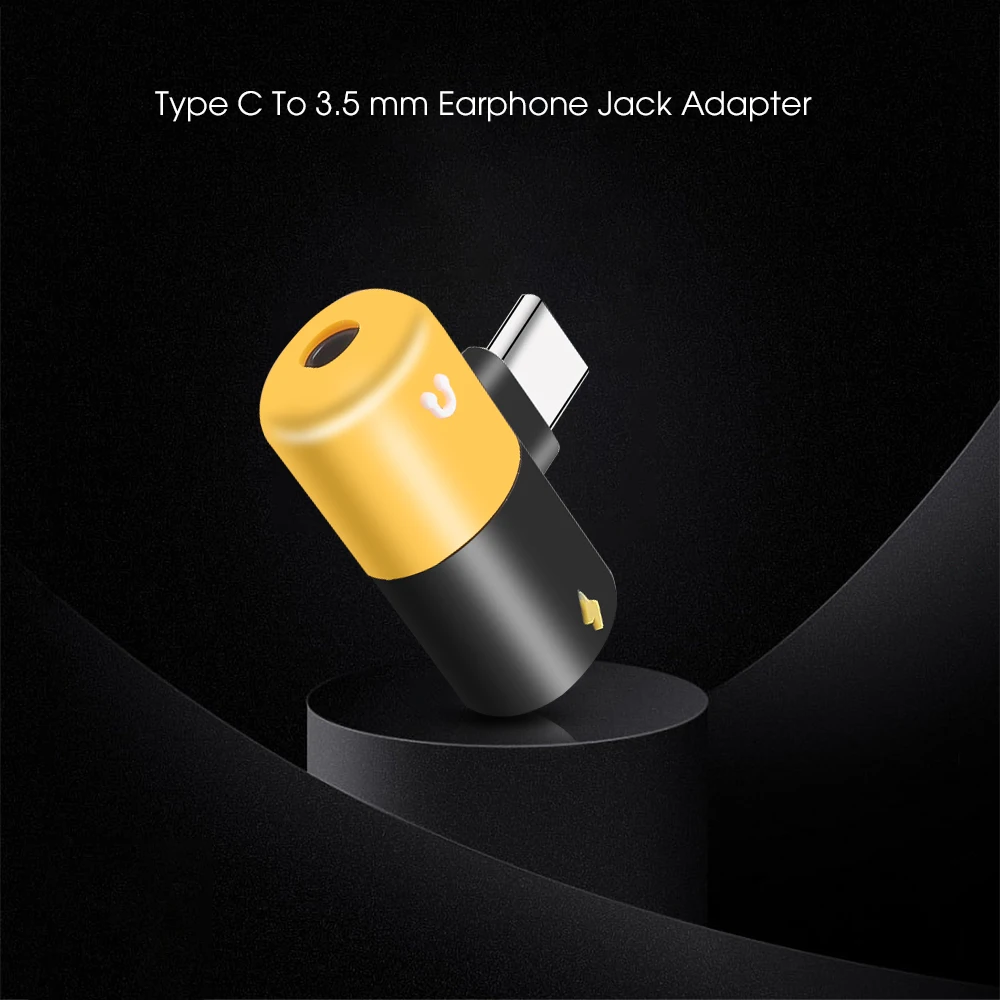 Вспомогательный конвертер для наушников в комплекте с разъемом USB C и 3 5 мм