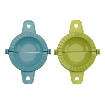 

2PC Manual Dumpling Making Machine Pinch Dumplings Clip Household Chinese JiaoZi Mold Mould Kitchen Cooking Pastry DIY Tools
