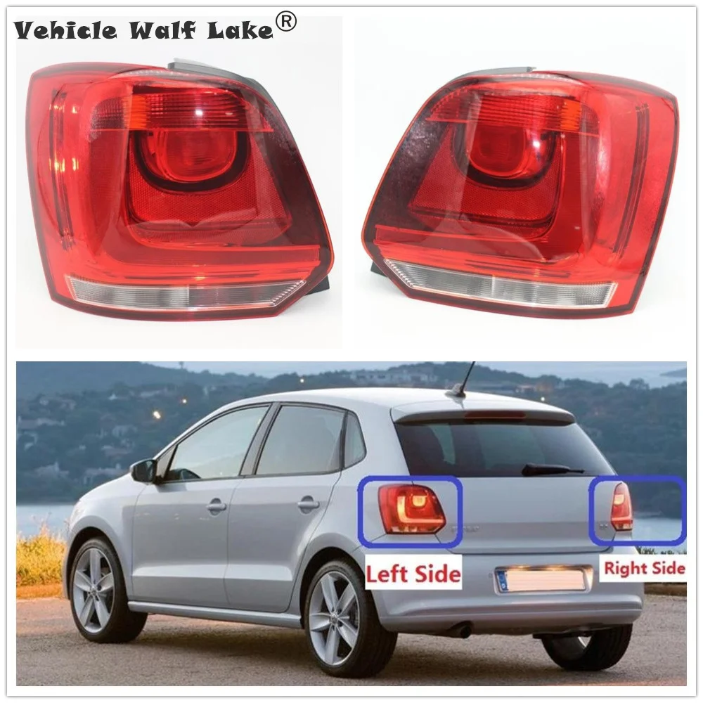 Задний фонарь для VW Polo 6R хэтчбека 2009 2010 2011 2012 2013 фара автомобильный Стайлинг