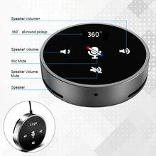 

USB Omni-directional Condenser Microphone Mic for Meeting Business Conference Computer Laptop PC Voice Chat Video Games Live