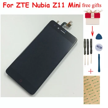 

Touch Screen Digitizer Sensor Glass Lens + LCD Display Monitor Screen Panel Module Assembly For ZTE Nubia Z11 Mini NX529J