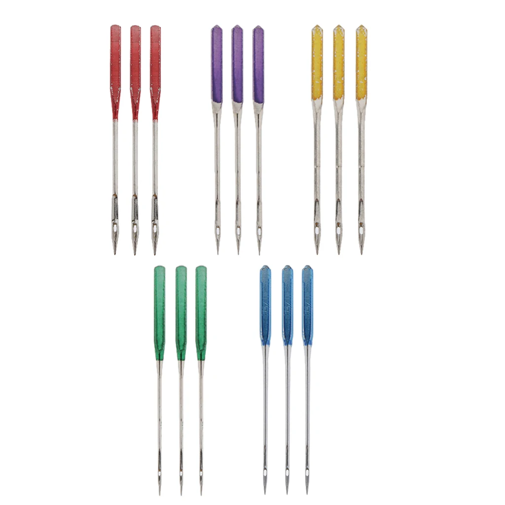15x Sewing Machine Needles Universal Regular Point Needles for Singer, Brother 15x Sewing Machine Needles Universal Regular Point Needles for Singer, Brother