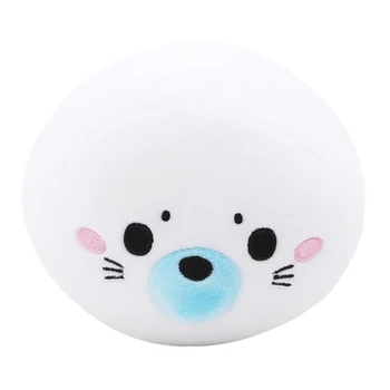 

1pc 20cm Soft Down Cotton Lying Seal Plush Toys Lovely Stuffed Animal Doll Kawaii Pillow Home Decor Brinquedos Gift for Kids