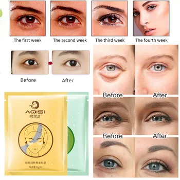 

Gel Eye Pad Anti-wrinkle Dark Circle Eye Mask Collagen Eye Mask Eye Care Anti-edema Double Eyelid Correction Patch TSLM1