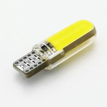 

Silicone LED Car Interior Light 12V T10 W5W Wedge Side Parking Lamp Clearance Light COB LED Auto Reading Bulb Signal Lamp