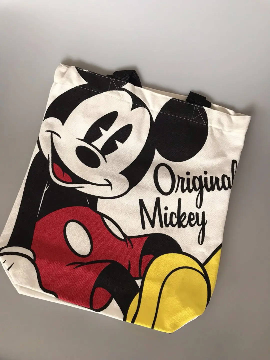 Плюшевый Рюкзак disney, Мультяшные сумки, дамская сумка для покупок, Холщовая Сумка с Микки Маусом и Минни, сумка на плечо, сумки-тоут, розовая сумка с Микки Маусом