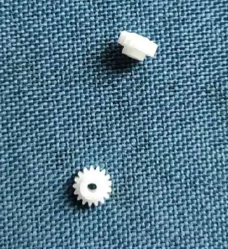 2pcs 17 teeth gear o for Sony casstte deck 190 series recorder palyer