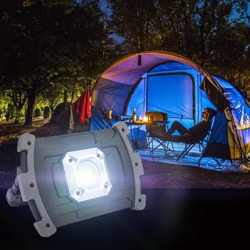 

LED Searchlight 20W USB Rechargeable COB Flashlight Lantern Flashlight Waterproof Spot Lamp Glare Torch Lamp for Camping