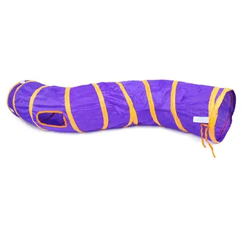 

Pet Cat Tunnel Toys Funny Collapsible Cat Tunnel Tube for Kitten Puppy Foldable Cat Training Toy for Exercising Pet Supplies