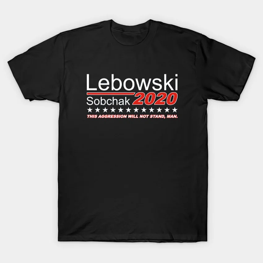 Lebowski/Sobchak Campaign Футболка Big Lebowski футболка jeff bridges walter sobchak the dude abides the big lebowski