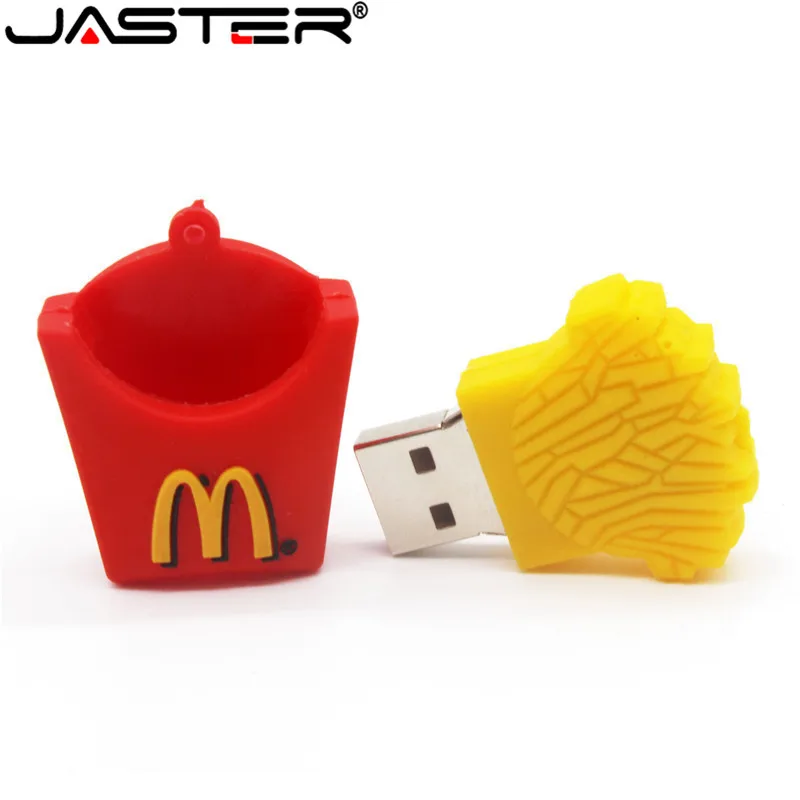 USB флеш накопитель JASTER Food chips крутой подарок горячая распродажа мультяшная карта
