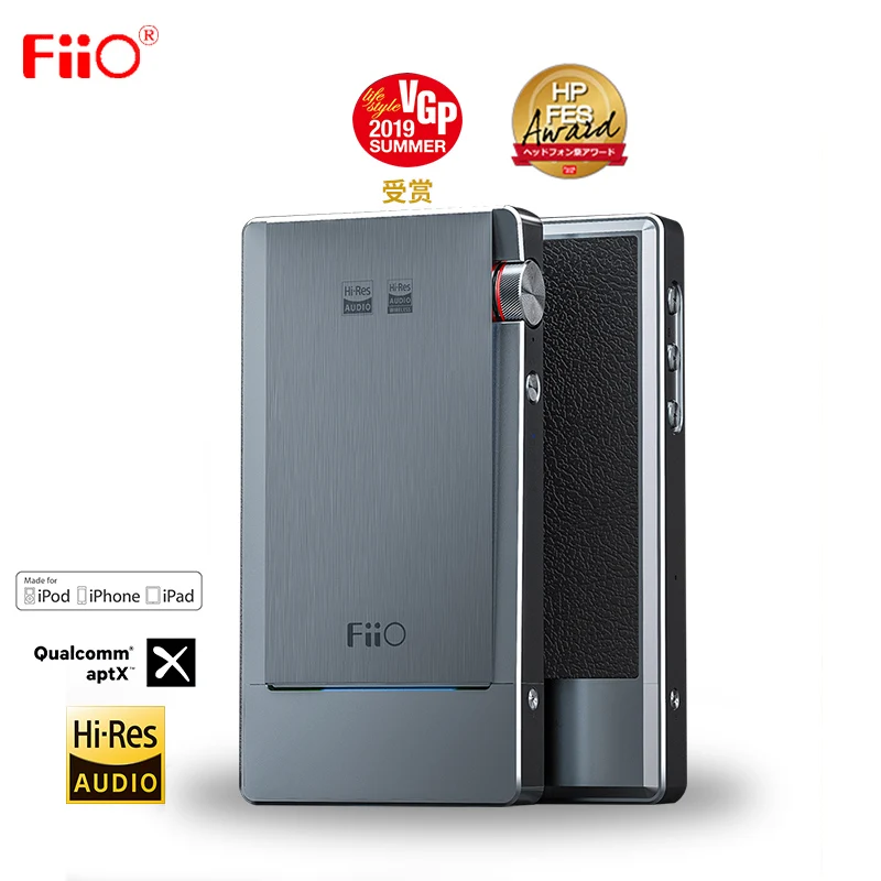 FiiO Q5s Bluetooth 5,0 Dual AK4493EQ DSD256 PCM 768 k/32 бит ЦАП и усилитель USB усилитель DAC для iPhone/компьютера/Android/sony