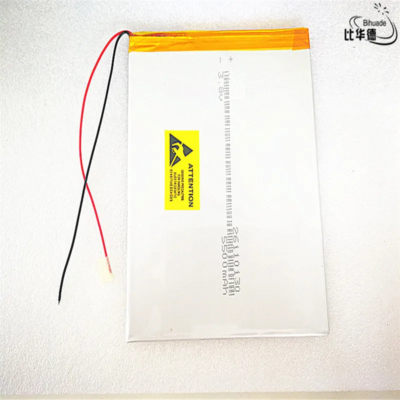 3,7 V 5500mAh 26110130 перезаряжаемый литий-полимерный литий-ионный аккумулятор для планшетных ПК