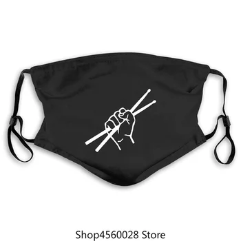 

2020 Summer Style Drum Drummer maschera cartoon Drumming Funny Regali di compleanno maschera per uomo Cotton Plus Size maschera