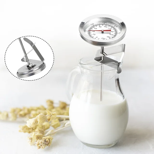 Szonda Hőmérő Konyhai Szerszámok Főzési Hőmérsékletmérő 0 ~ 200 ℃ Tej Kávé Étel Húsmérő Rozsdamentes Acél - Image 4