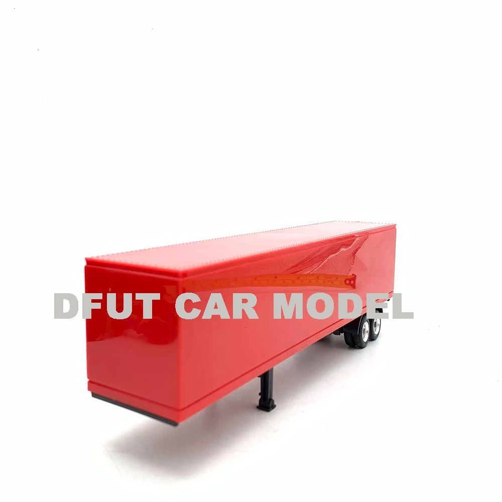 

1:43 Alloy RED Truck trailer Car Model Of Children's Toy Cars Original Authorized Authentic Kids Toys