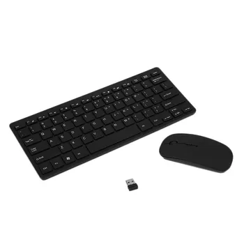 

Multimedia 2.4G Wireless Micro USB Charging Mini Keyboard Mouse Combo USB Wireless Receiver Keyboard Mouse Set