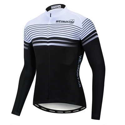 CF0218 Осень, профессиональная велосипедная футболка с длинным рукавом, MTB, Мужская велосипедная рубашка, командная горная, Ropa De Ciclismo, длинная велосипедная майка, оранжевая, Черная - Цвет: CF0218
