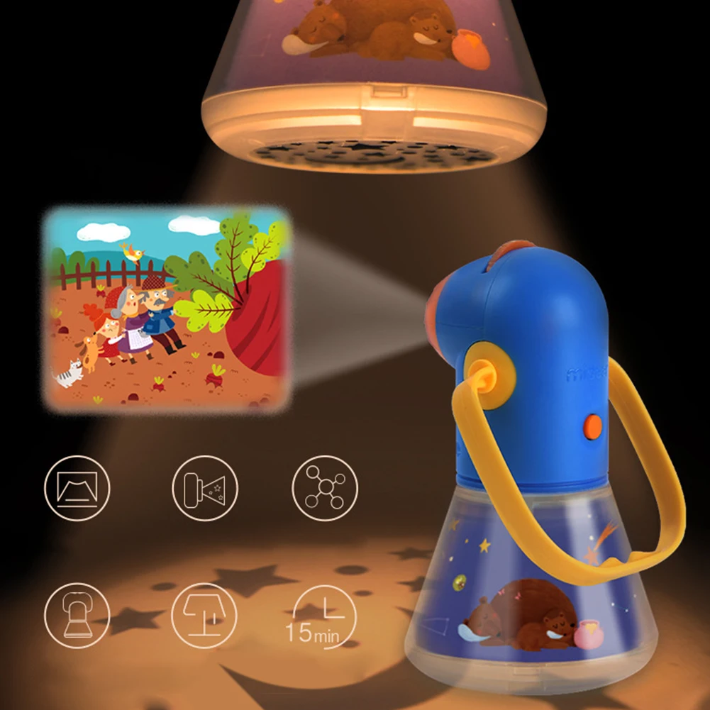 

Children Night Lamp Projection Lamps Multi-function Story Projector Kids Early Educational Starlight Sleeper Luminous Toys