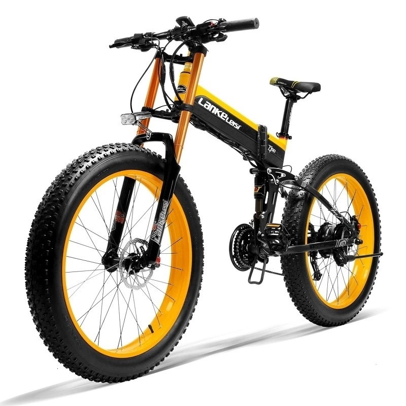 

1000W 26 Inch high speed LCD Display high power brushless Motor Fat Tire electric folding snow e bike for outdoor
