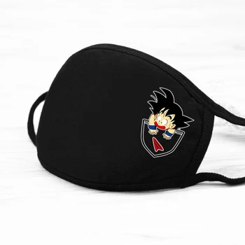 

Cartoon Dragon Ball Masks Women/Mens Funny Print Kawaii Masks Anti-Dust High Quality Windproof Reusable Washable Masks