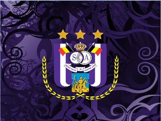 A 5D DIY футбол anderlecht логотип Алмазная картина полная Мозаика из буровых алмазов Алмазная вышивка Детская комната Декор настенное искусство - Цвет: A