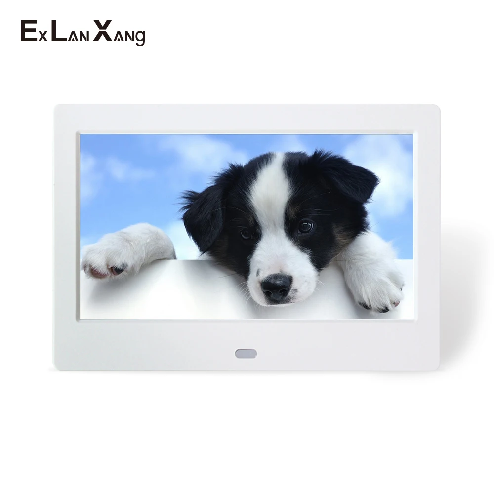 

7 Inch High-Definition Picture Multimedia Player MP3 MP4 Alarm Clock Digital Photo Frame Christmas Gift