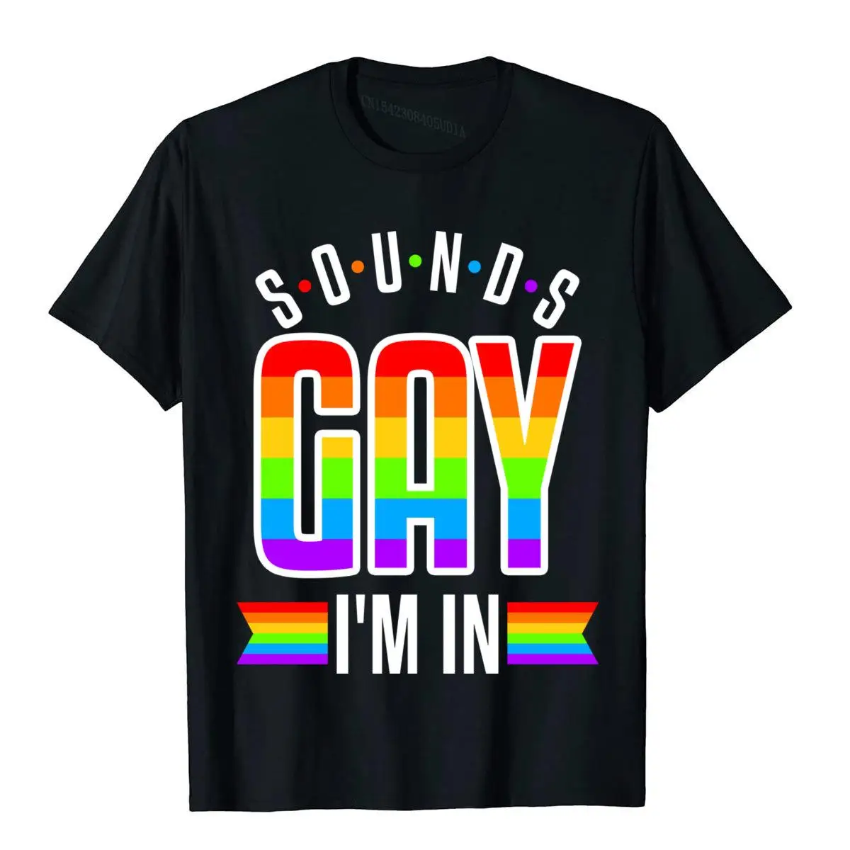 Sounds Gay Funny Pride LGBT Gift Lesbian Christmas Gift Pullover Hoodie__B12896black