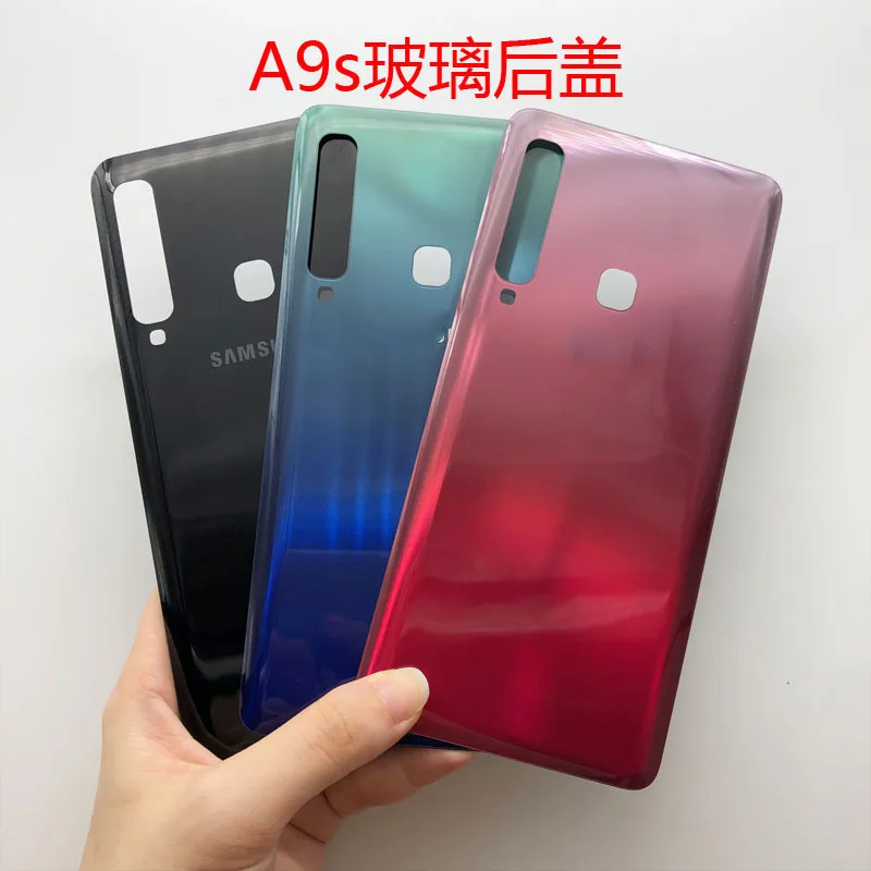 For Samsung Galaxy A9S SM-G9200 Back Battery Cover Glass Rear Door Housing Replacement | Мобильные телефоны и аксессуары