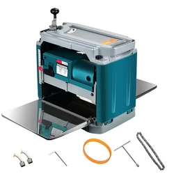 Raboteuse électrique pour menuiserie, multifonctionnel, simple face, haute puissance, raboteuse de bureau en cuivre, outil électrique LK, 220 230v 