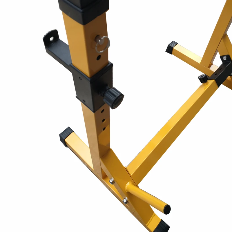 Squat Rack 200KG Cross Fit Power Rack Home/Commercial Gym Squat Stand  81-131cm 
