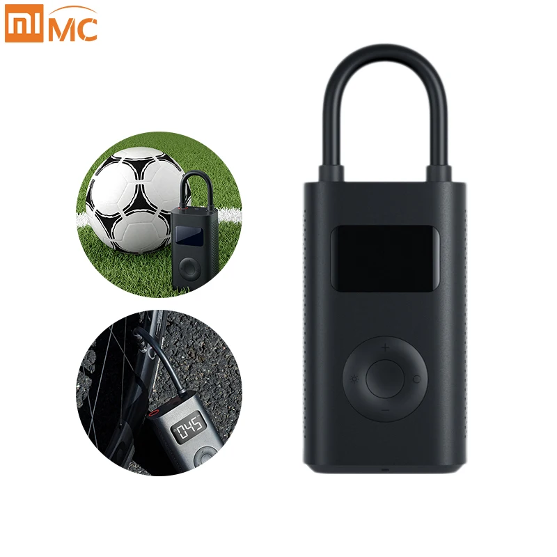 

Xiaomi Electric Inflator Pump Smart Digital Tire Pressure Detection For Scooter Bike Motorcycle Scooter M365 Pro Car Football