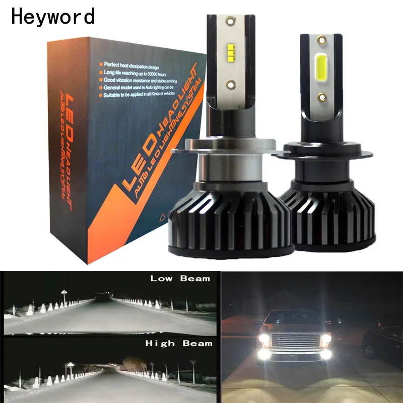 Автомобильный головной светильник H4 110W 16000LM светодиодный лампы для фар 9006 9005 H7 H8 H3