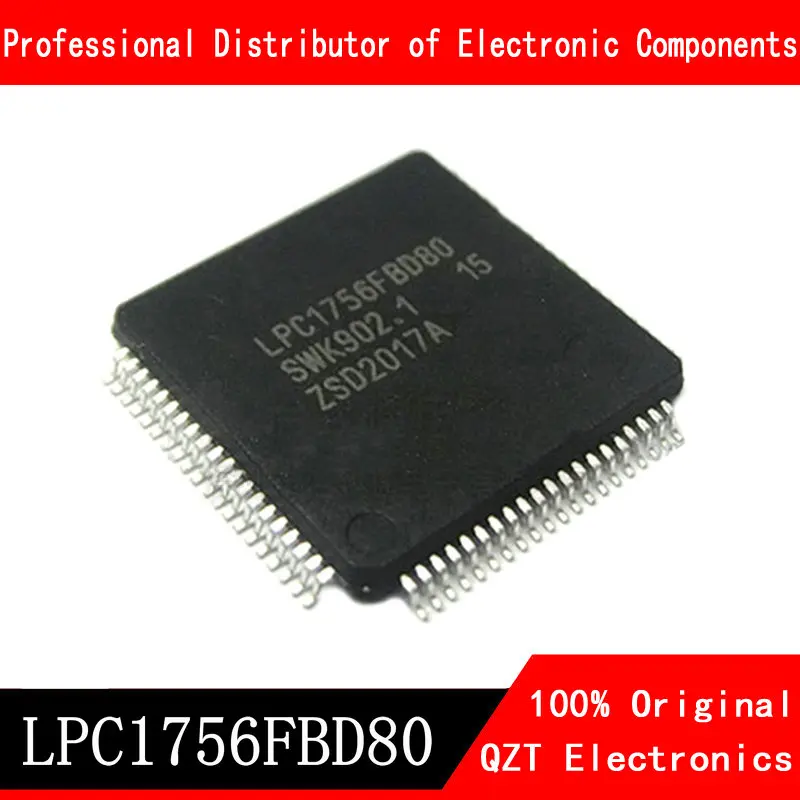 5pcs/lot LPC1756FBD80 LPC1756FBD LPC1756 LQFP-80 LPC1756F new original In Stock