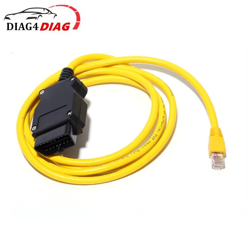 BMW ENET 이더넷 용 Enet 데이터 케이블 BMW F-Serie OBD2 스캐너 인터페이스 진단 케이블 용 iCOM 코딩