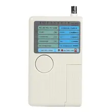 RJ11 RJ45 USB BNC LAN Сетевой кабель тестовый er для UTP STP Кабели LAN Поддержка средства для отслеживания тестовых RJ-45, RJ-11, USB и BNC щиты в USB
