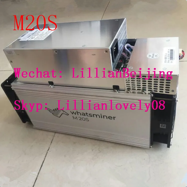 Б/у устройство для майнинга WhatsMiner M20S 62T 62th/s Sha256 Майнер Asic BTC BCH BCC добывающая машина