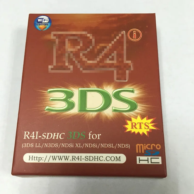 

Red I High Quality R4I RTS 3DS NDS Flashcard Gold Finger NDSL 3 dsll NEW3DSLL
