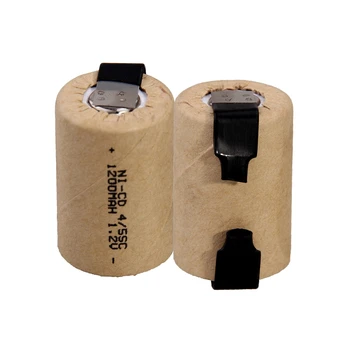 

4/5 SC battery 4/5 Sub C batteries 1.2V rechargeable akkus 1200mah nicd akkumulators power tool batteria real capacity