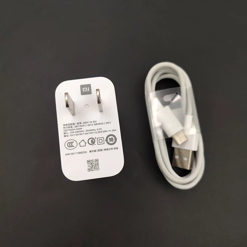 Xiaomi mi 9 QC 4,0 27W быстрое зарядное устройство адаптер USB 3,1 type C кабель для передачи данных для mi 9 8 Lite 8se 9se 9T mi x 2 2S Max mi x 3
