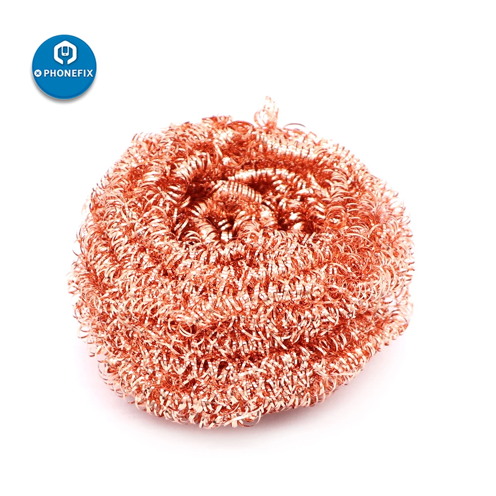 

Cleaner for Welding Iron Soldering Iron Tip Cleaning Steel Wire Sponge Ball For Mobile Phone Repair Tools