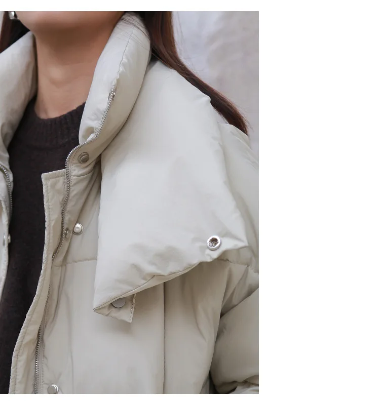 Модное дизайнерское Женское пальто, высокое качество, на молнии, Женские однотонные короткие зимние куртки, верхняя зимняя женская одежда