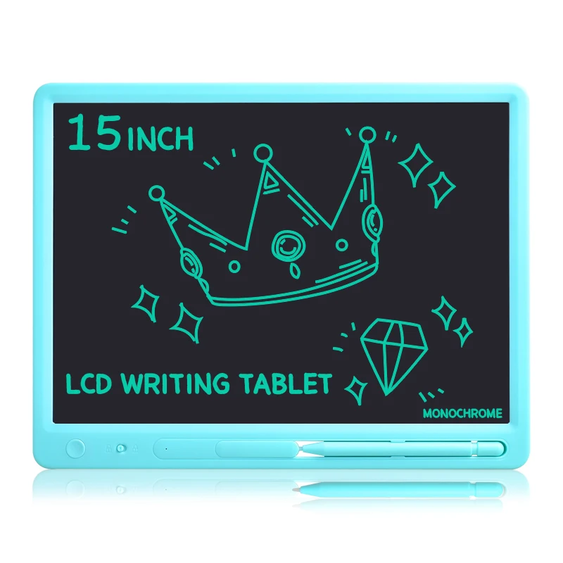 15 Inch Big Screen Wide Size LCD Writing Tablet Learning Pad Education Memo Board Adults Business Notebook Kids Drawing Toys 11