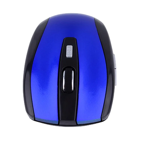 Blue 6 клавиш игровая мышь 2,4 ГГц Беспроводная мышь с USB Nano Dongle мыши оптический usb-приемник для ПК ноутбука настольная беспроводная мышь - Цвет: Blue