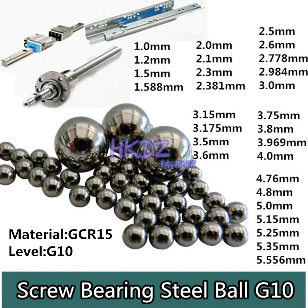 

Высокое качество 3-9 мм GCR15 твердые шарики высокой точности G10 твердость винтовой стальной шарик 1,588/1,8/2/2.381/2.5/2.778/2.8 мм