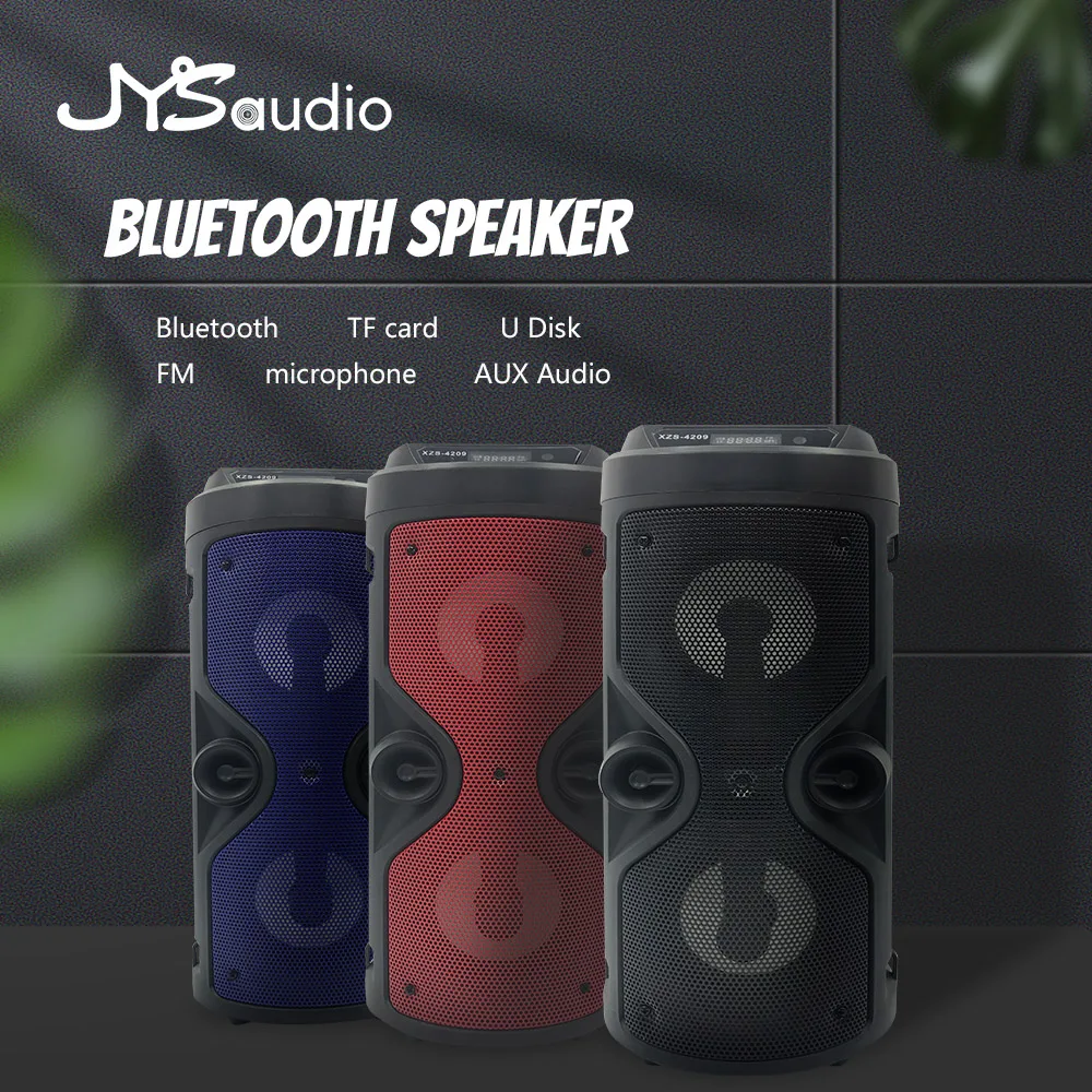 Уличная Беспроводная портативная Bluetooth колонка аудиоколонка с сабвуфером
