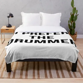 

Soft Blanket for Bed Sherpa Flannel Fleece Blanket Home Travel Sofa Soft Throw Blanket I Prefer The Drummer