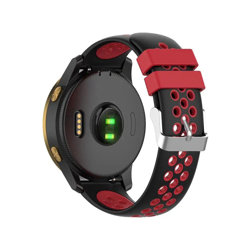 Сменный ремешок для Garmin Venu 20 мм мягкий дышащий силиконовый спортивный часов