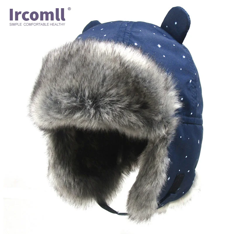 

Ircomll Infant Kid Hat Fur Ear Protective Cap For Toddle Hat Children's Hat For Kids Boys And Girls Warm Thick Baby Caps