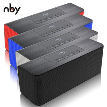 

NBY 5540 Sound Bar Portable Wireless Bluetooth Travel Music Stereo Surround Loudspeaker Support TF Card FM USB AUX Handsfree